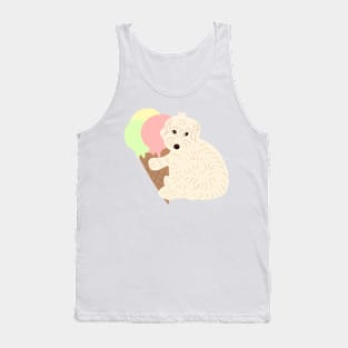 Don't Touch my Ice Cream Maltipoo Dog Tank Top